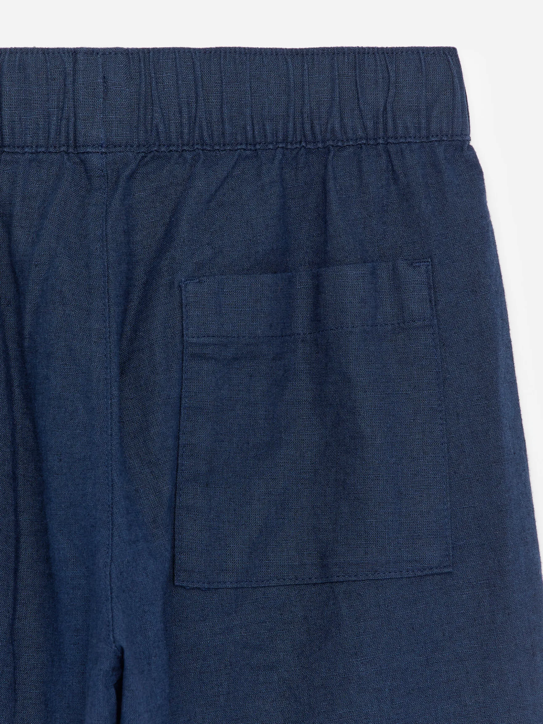 Pull-on-Hose aus Leinenmischung