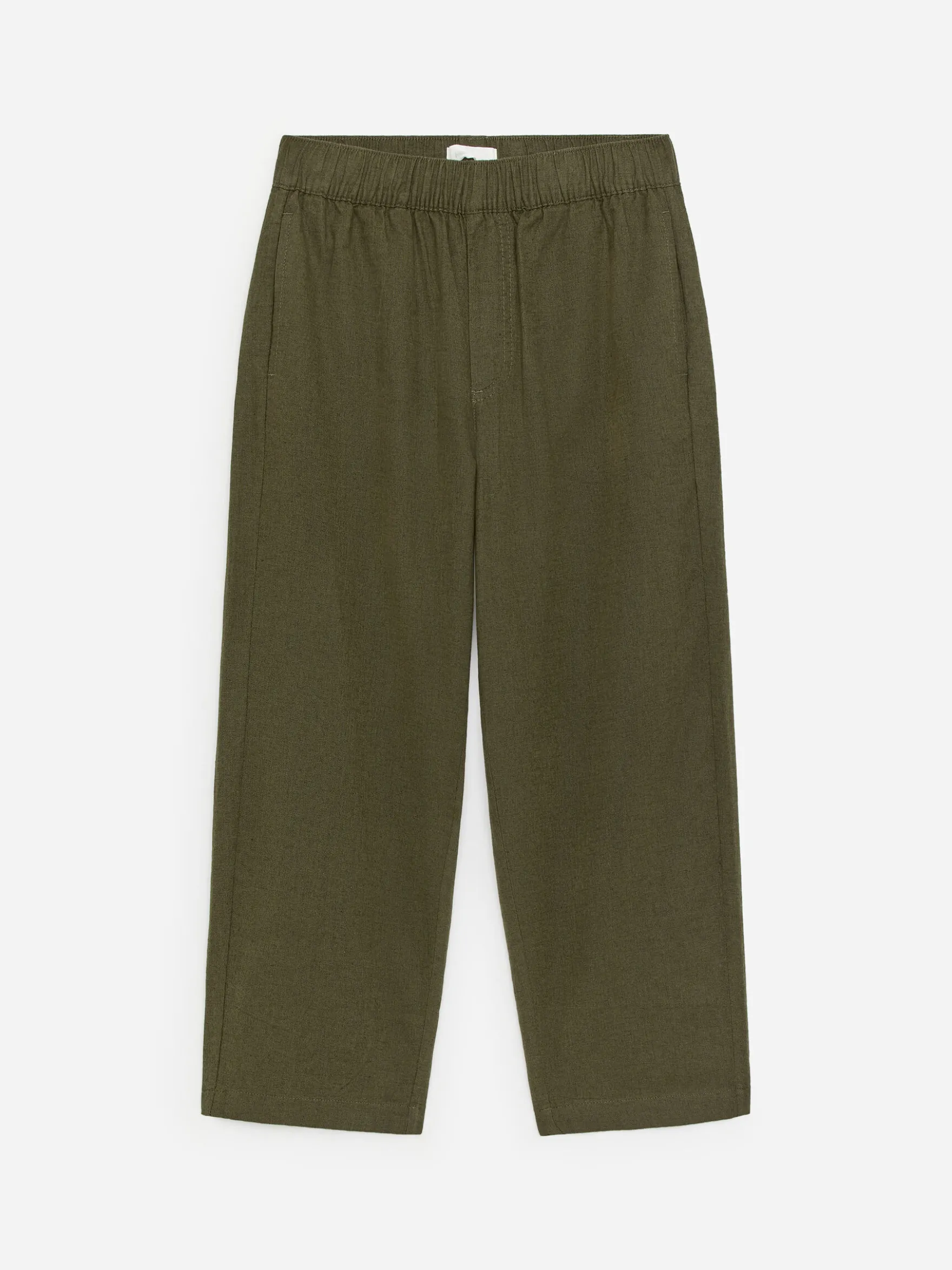 Pull-on-Hose aus Leinenmischung