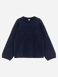 Pullover aus Alpakawolle und Wolle