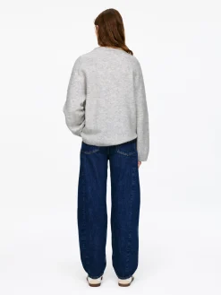 Pullover aus Alpakawolle und Wolle