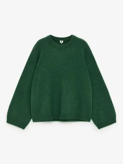 Pullover aus Alpakawolle und Wolle