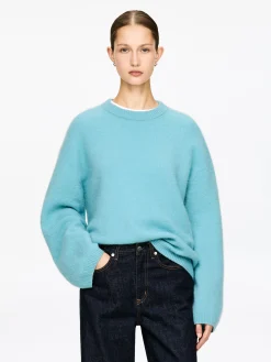 Pullover aus Alpakawolle und Wolle