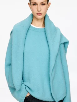 Pullover aus Alpakawolle und Wolle