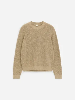 Pullover aus Baumwolle und Leinen