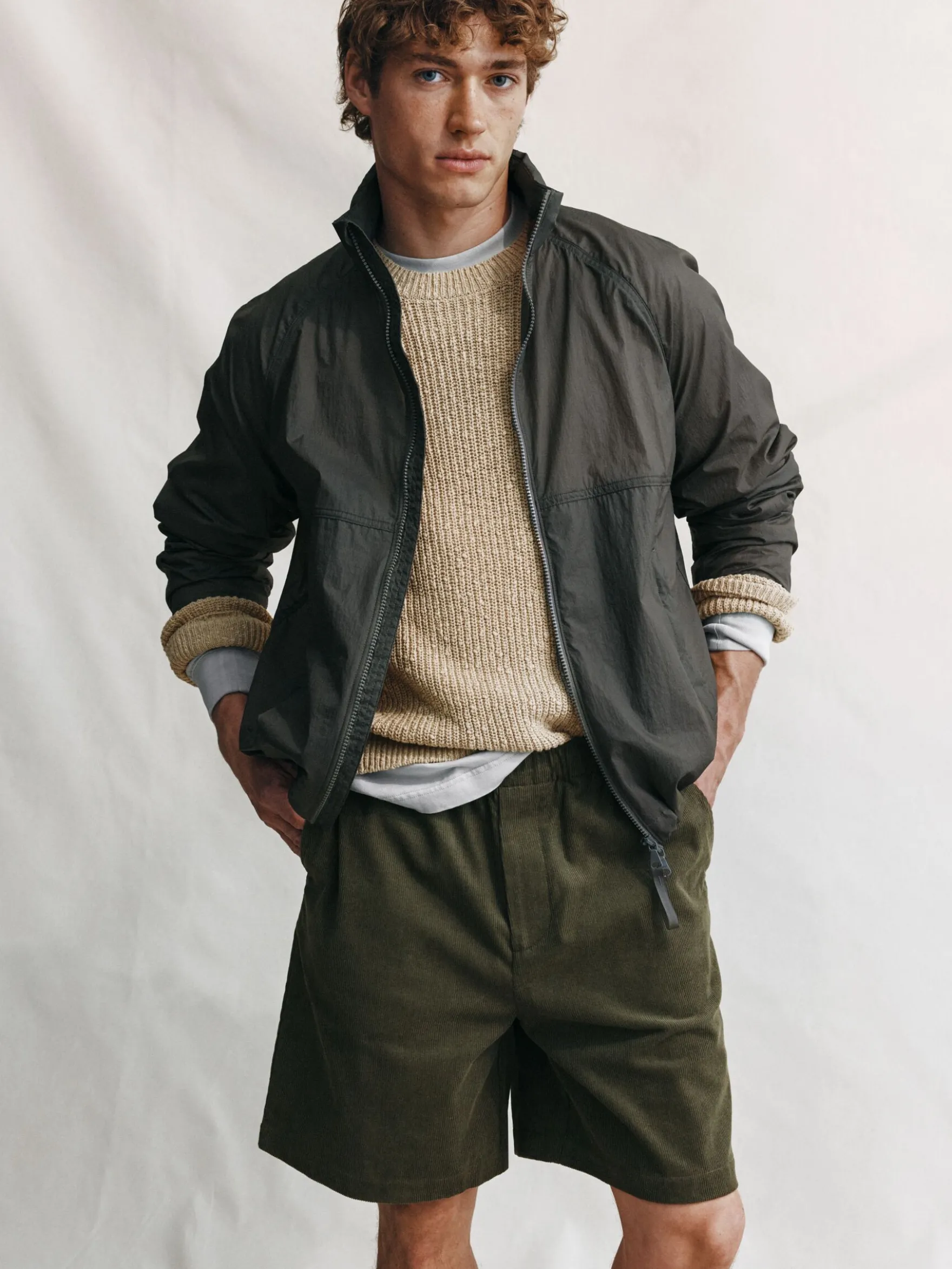 Pullover aus Baumwolle und Leinen