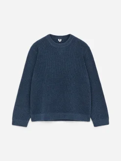 Pullover aus Baumwolle und Leinen
