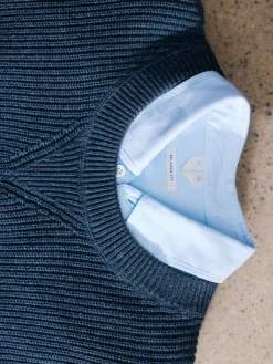 Pullover aus Baumwolle und Leinen