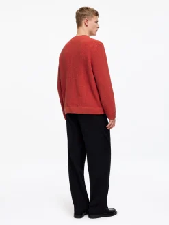 Pullover aus Baumwolle und Leinen