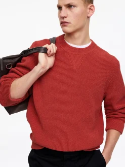 Pullover aus Baumwolle und Leinen
