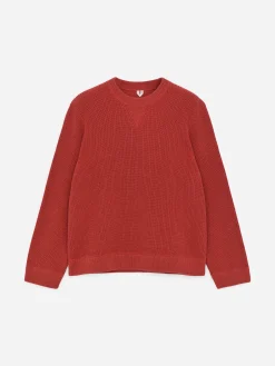 Pullover aus Baumwolle und Leinen