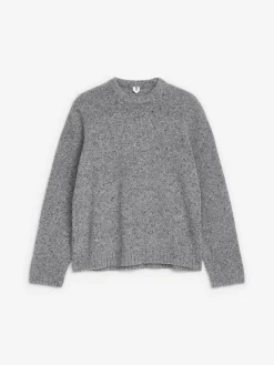 Pullover aus einer Mischung aus Wolle und Alpaka
