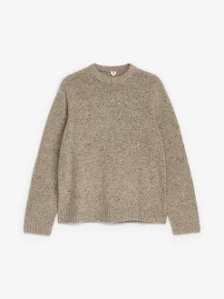 Pullover aus einer Mischung aus Wolle und Alpaka