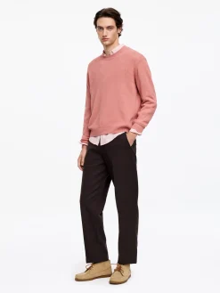 Pullover aus Leinen und Baumwolle