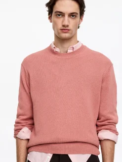 Pullover aus Leinen und Baumwolle