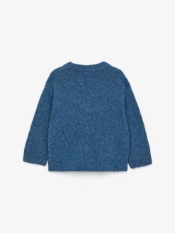 Pullover aus Noppenwollmischung