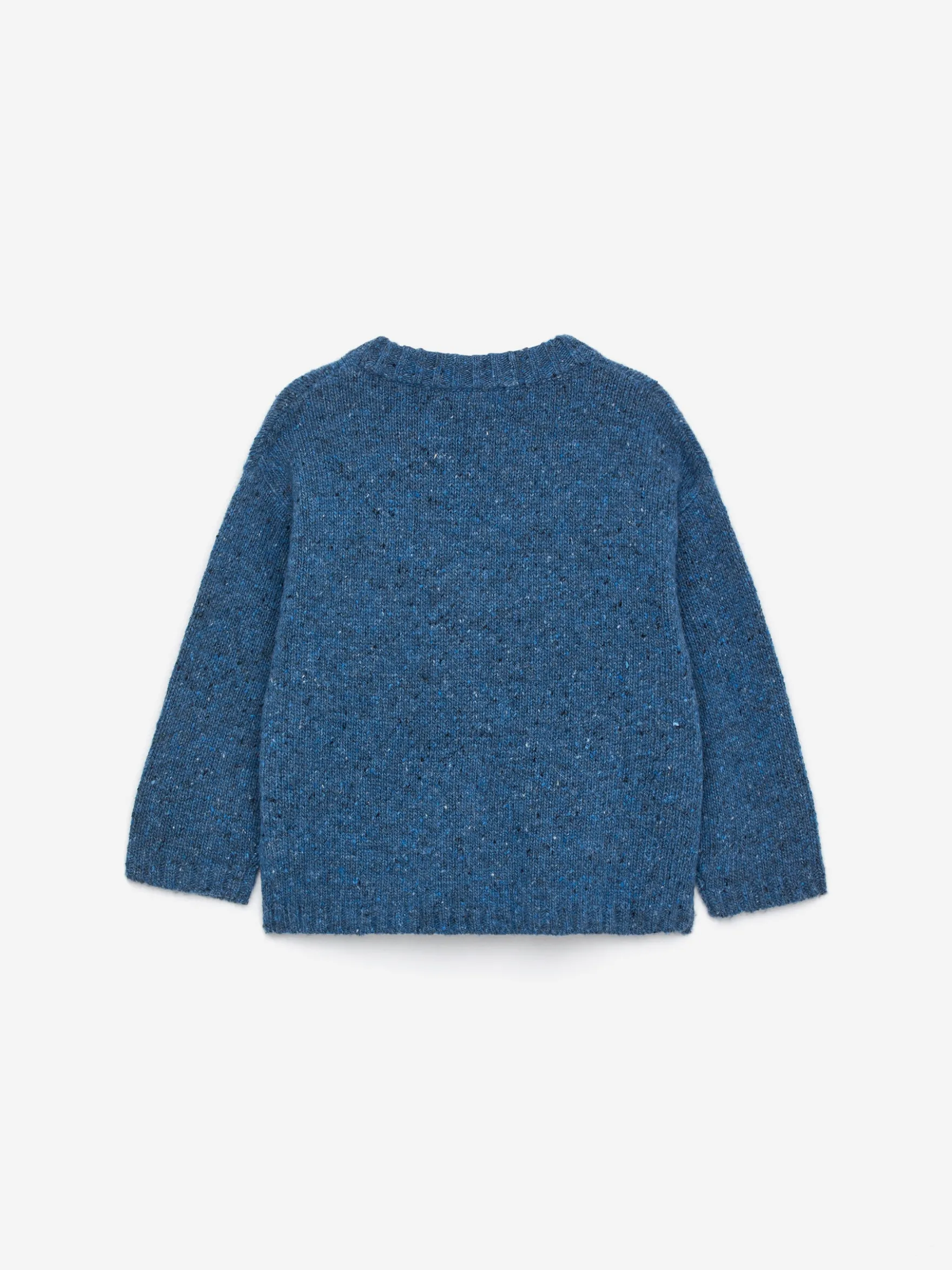 Pullover aus Noppenwollmischung