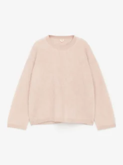 Pullover aus reinem, gebürstetem Kaschmir​