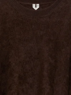 Pullover aus reinem, gebürstetem Kaschmir​