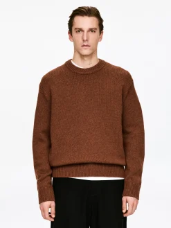 Pullover aus schwerem Wollstrick