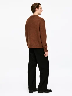 Pullover aus schwerem Wollstrick
