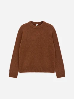 Pullover aus schwerem Wollstrick