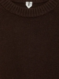 Pullover aus schwerem Wollstrick