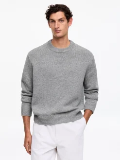 Pullover aus schwerem Wollstrick