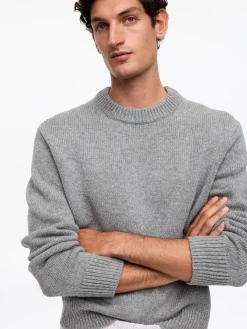 Pullover aus schwerem Wollstrick