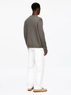 Pullover aus schwerem Wollstrick