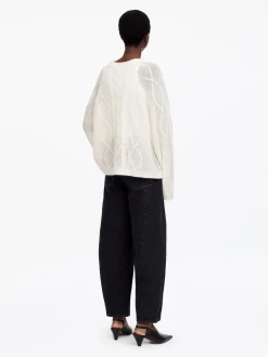 Pullover aus Wolle und Mohair