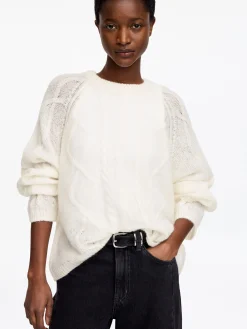 Pullover aus Wolle und Mohair