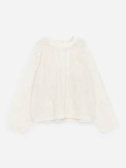 Pullover aus Wolle und Mohair