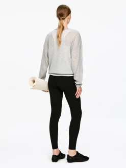 Pullover mit U-Boot-Ausschnitt aus reinem Kaschmir