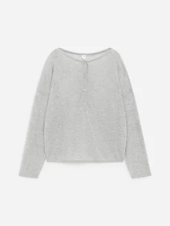 Pullover mit U-Boot-Ausschnitt aus reinem Kaschmir
