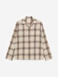 Pyjamahemd aus Flanell