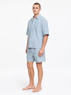 Pyjama-Hemd aus Popeline
