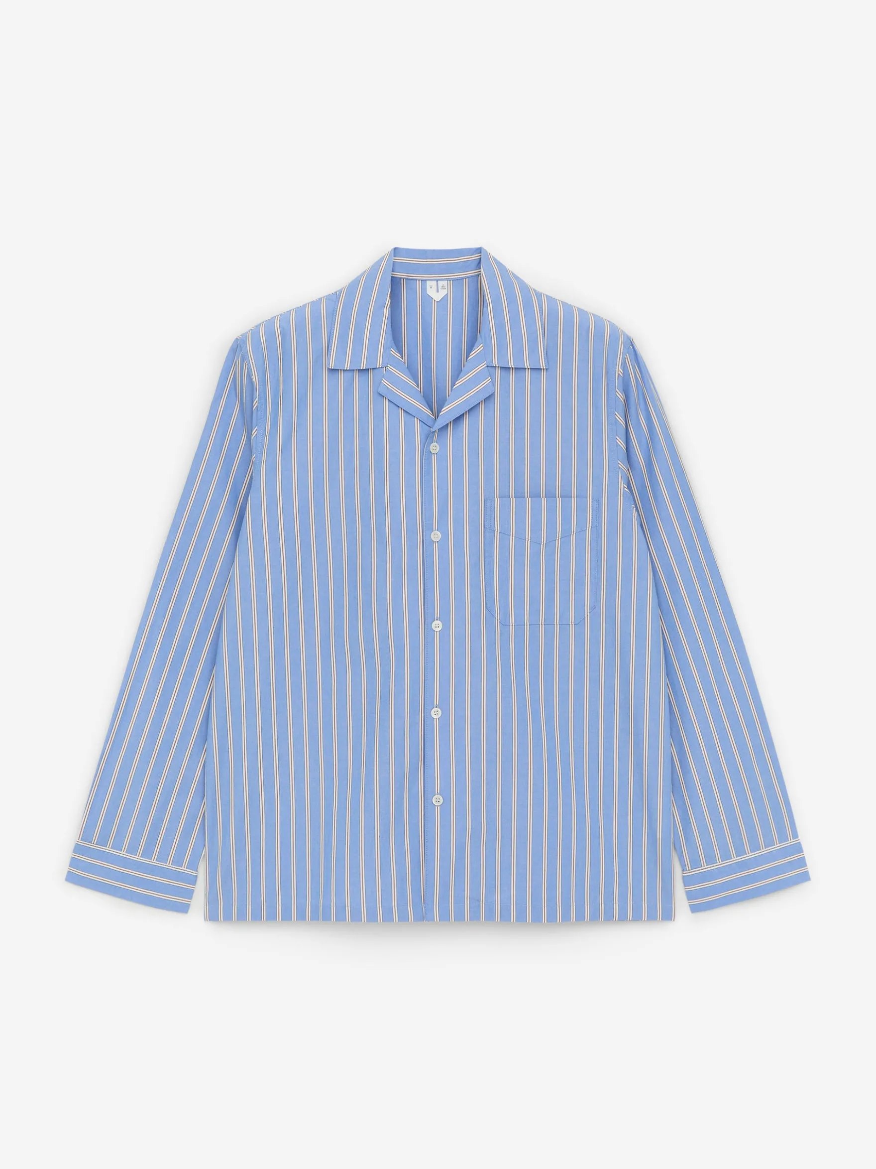 Pyjama-Hemd aus Popeline