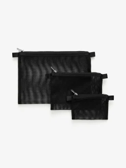 Reise-Kulturtasche aus Mesh-Material
