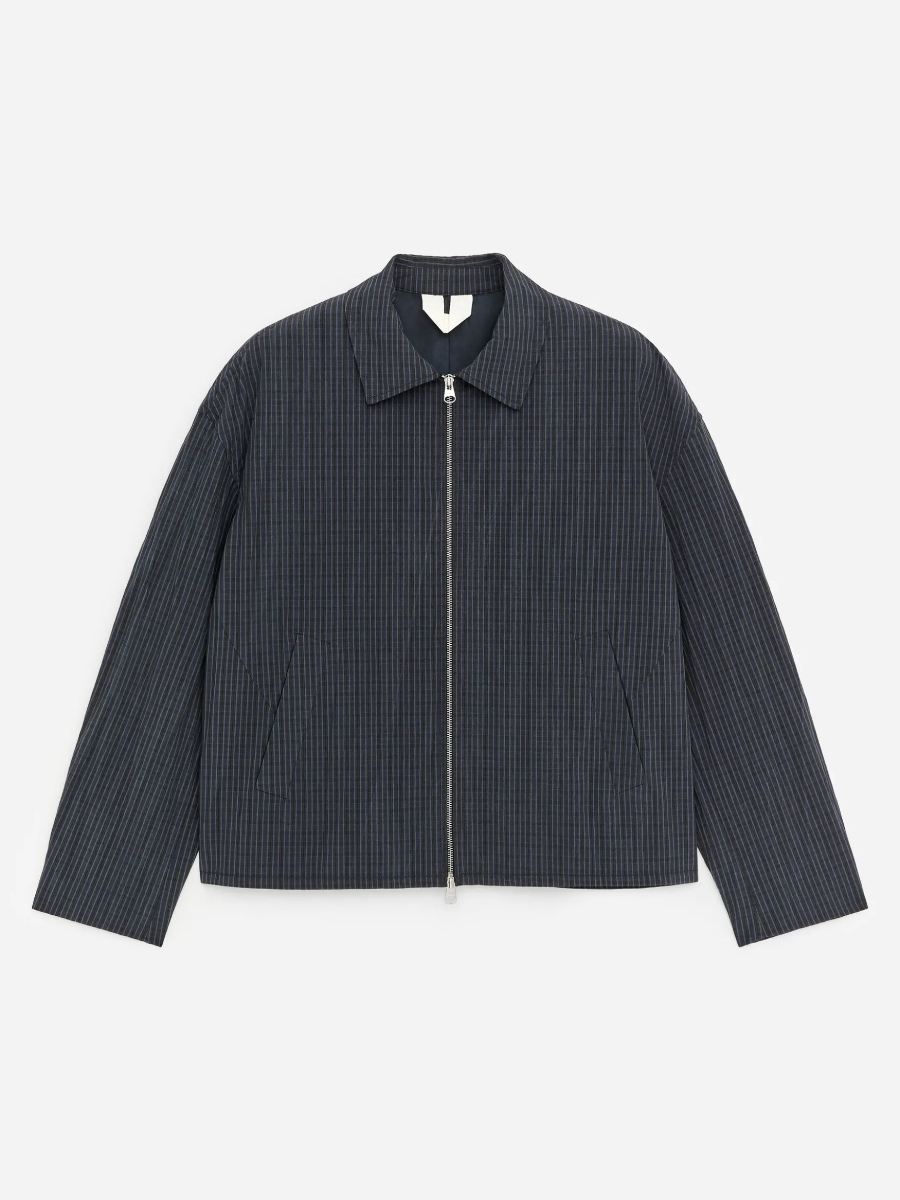 Reißverschlussjacke aus Baumwollmischung