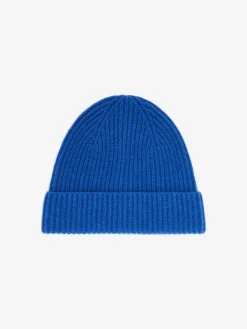 Rippstrick-Beanie aus Wollmischung