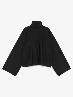 Rollkragenpullover aus Merinowolle