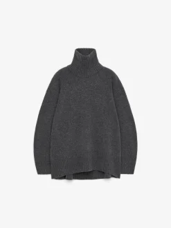 Rollkragenpullover aus reinem Kaschmir