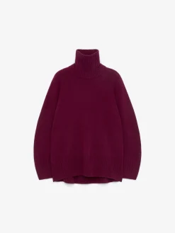 Rollkragenpullover aus reinem Kaschmir