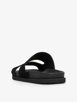 Sandale aus Spaltvelours