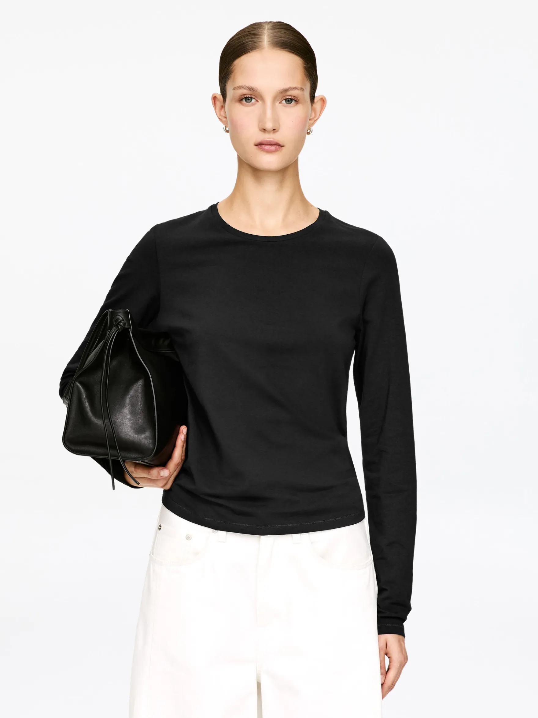 Schmales Langarmshirt