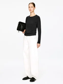 Schmales Langarmshirt