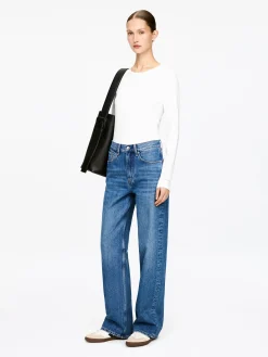 Schmales Langarmshirt