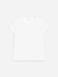 Schmales T-Shirt mit Flügelärmeln
