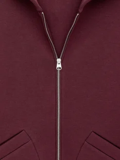 Scuba-Kapuzenjacke mit Reißverschluss