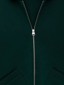 Scuba-Kapuzenjacke mit Reißverschluss